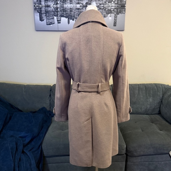 Tahari Mink Double Breasted Peacoat - Picture 6 of 16